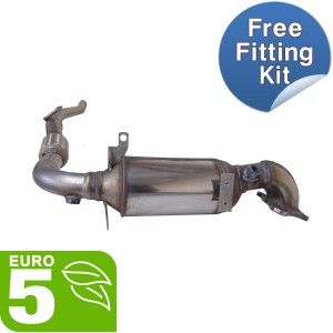 Audi A1 catalytic converter oe equivalent quality - AUC139