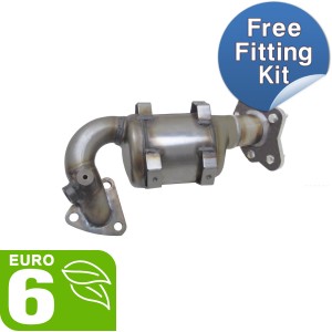 Opel KARL catalytic converter oe equivalent quality - GMC1105
